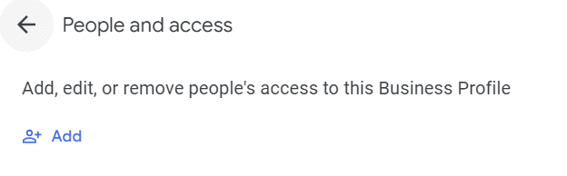 How to Add a Manager to Google Business Profile