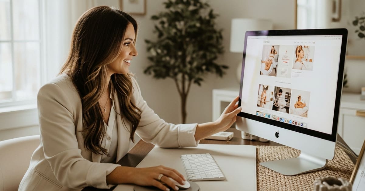 Medical spa website design