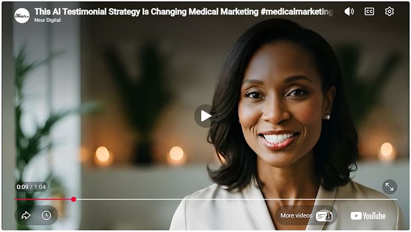 See how AI turns real customer moments into powerful video testimonials.