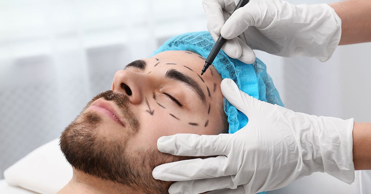 Plastic surgery for men